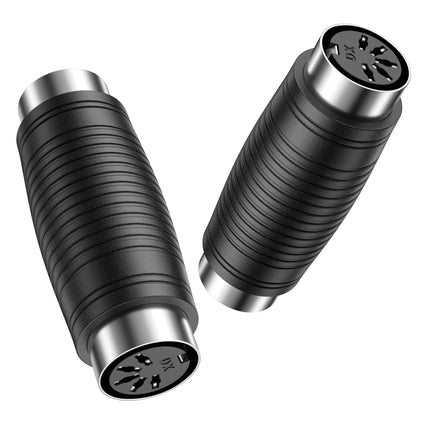 Cable Matters 2-Pack 5 Pin DIN MIDI Coupler Gender