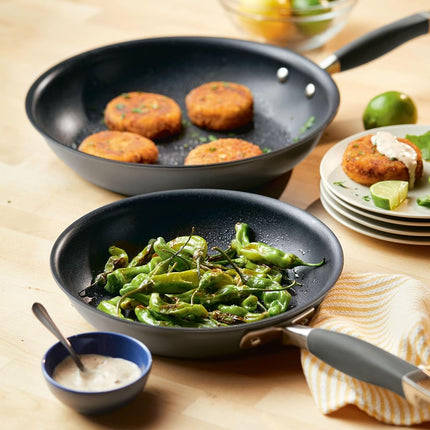 Anolon Advanced Home Nonstick Skillet Twin Pack 26/32cm Moonstone