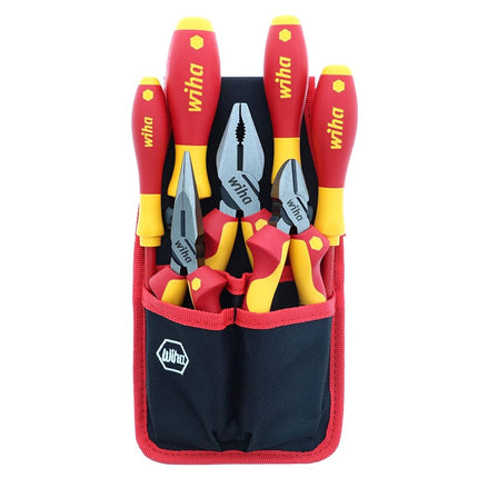 Wiha 32985 7 Piece Insulated Industrial Pliers/Cut