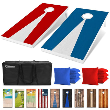 GoSports 4 x 2 ft Regulation Size Wood Cornhole Bo