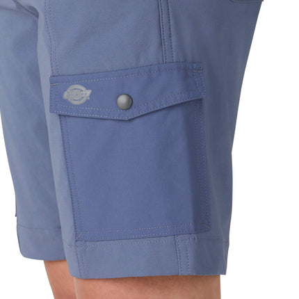 Dickies Temp-IQ Performance Pantalón Corto Cargo para Mujer Temp-iq Performance Cargo Shorts, Retro Indigo, 4