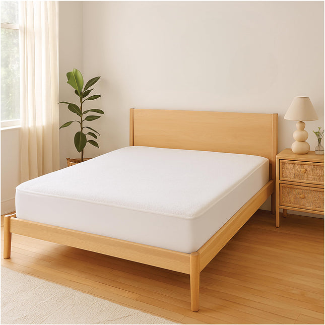 Snuze Soft Terry Mattress Protector – Queen Size, 