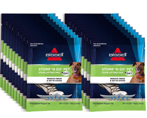 Bissell Stomp 'N Go Pet Stain Lifting Pads, 20 Pac