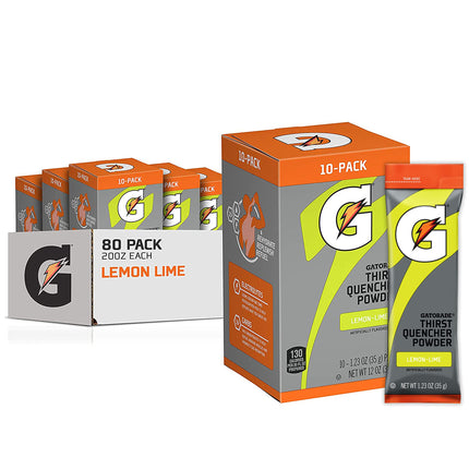 Gatorade Thirst Quencher Powder, Lemon Lime, 1.23o