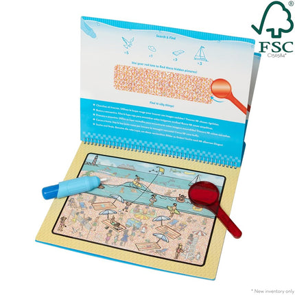 Melissa & Doug On the Go Water Wow! Reusable Water-Reveal Deluxe Activity Pad � Around Town