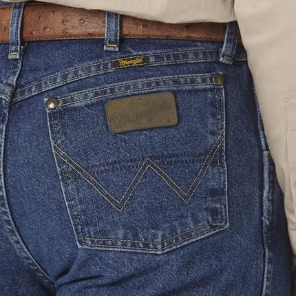 Wrangler Men's George Strait Cowboy Cut Relaxed Fit Jean, Stonewashed, 38W x 36L