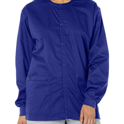 WonderWink Unisex-Adult's Snap Front Jacket, Galax