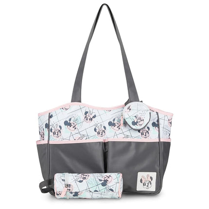 Cudlie Unisex Baby Diaper Bag 2, Minnie-Watercolou