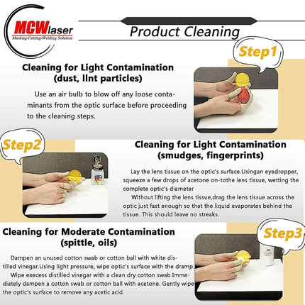 MCWlaser 20mm Co2 Laser Mirror Si Reflective Lens 3PCS Gold-Plated Silicon Mirrors for CO2 Machine