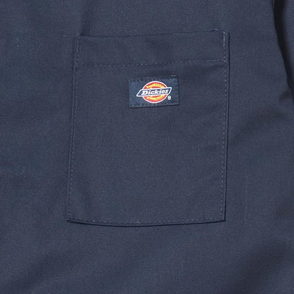 Dickies Monos de Manga Larga Refrescantes para Mujer, Azul Marino Oscuro, Talla XL