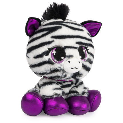 GUND P.Lushes Designer Fashion Pets Alexia Zara Cebra de Peluche, Blanco/Negro, 15.24 cm