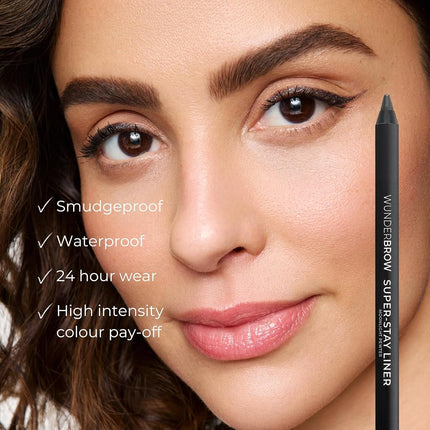 Super Stay Eyeliner Pencil, Waterproof and Smudge-Proof, Shade: Midnight Blue