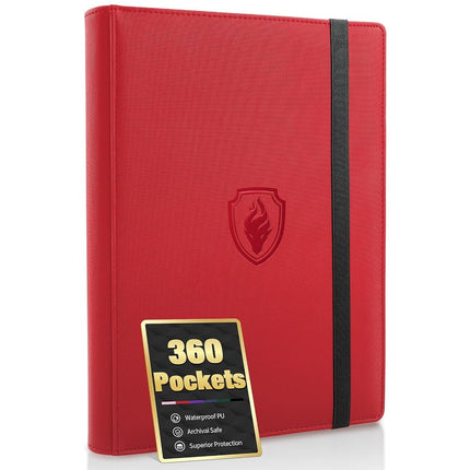 Fabmaker Trading Card Binder 9 Pocket, Card Collec