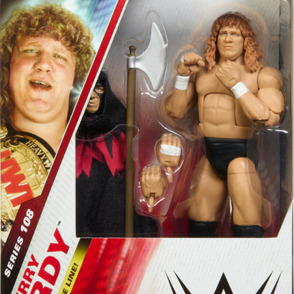Mattel WWE Elite Action Figure & Accessories, Series #108 Terry Gordon 6-inch Collectible with 25 Articulation Points & Swappable Hands