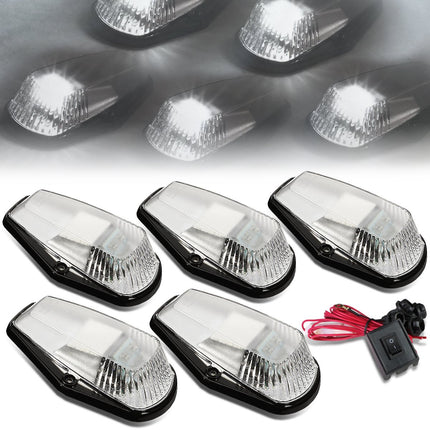 DNA MOTORING CBL-F15080-CH-W 5x LED Cab Roof Top M