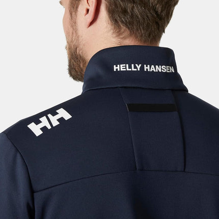 Helly Hansen Mens Crew Fleece Jacket, 2XL, Navy