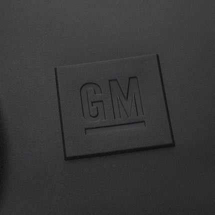 GM Accessories 84281891 Front All-Weather Floor Mats in Black with GM Logo