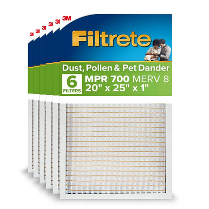 Filtrete 20x25x1 AC Furnace Air Filter, MPR 700, M