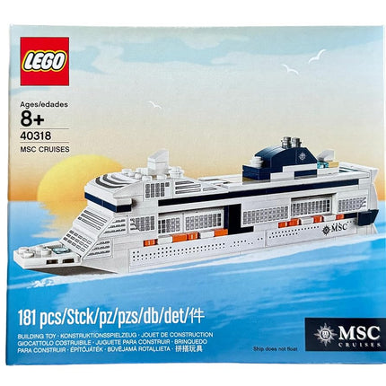 LEGO 40318 MSC Cruises Cruise Ship