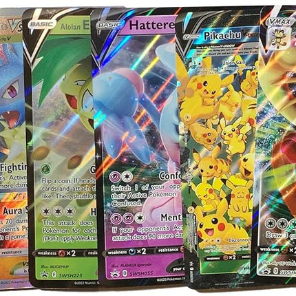 Pokemon - Random Jumbo Card Lot - x6 (Selection Varys) V - Vmax - Vstars - V Union