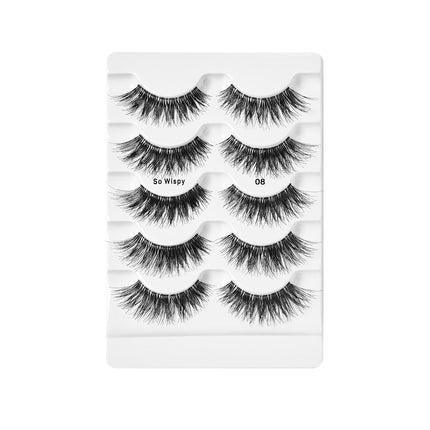 i Envy by Kiss So Wispy 08 Strip Eyelashes Value Pack #KPEM67