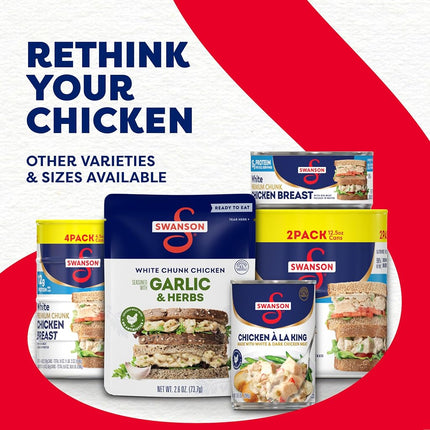 Chicken á la King Made with White and Dark Meat Chicken, 10.5 Ounce Can (Pack of 12) pack