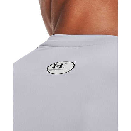 Under Armour Men's HeatGear Compression Short-Sleeve T-Shirt, Mod Gray (011)/Black, XL