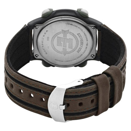 Timex Expedition Digital Chrono Alarm Timer 39mm Watch, Brown/Black/Green, One Size, Expedition Chrono Alarm Timer Full