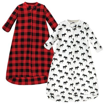 Hudson Baby Unisex Baby Cotton Long-Sleeve Wearabl