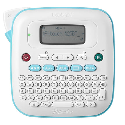 BROTHER P-Touch PT-N25BTV3 Personal Connected Label Maker, Bluetooth, Free Design&Print2 app, Portable, Handheld, 3 Sample Label Tapes Included, Prints on P-Touch Btag ~�� (12mm) Wide Tapes