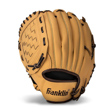 Franklin Sports 12.0 PVC FLDMSTR Gold BBG REG, Negro y Dorado, 12 Pulgadas