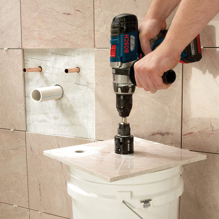 Bosch HDG14 1/4 In. Diamond Hole Saw, Blue