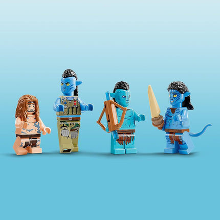 LEGO Avatar: The Way of Water Mako Submarine 75577 Buildable Toy with Alien Fish and Stingray Figures Movie Gift for Children and Movie Fans