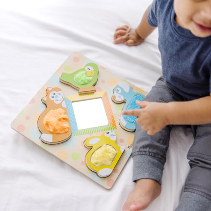 Melissa & Doug 1898 Rompecabezas Toca y Siente "Peek-a-Boo"