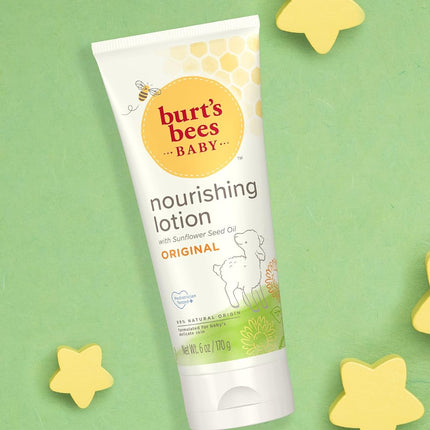 Burt's Bees Baby Bee Nourishing Lotion, Original, 6 Ounce (Pack of 3) by Burt's Bees