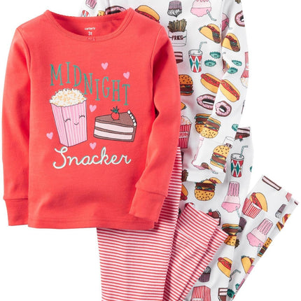 Carter's Baby Girls' 4 Pc Cotton 331g166, Midnight