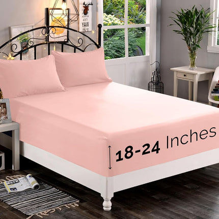 Elegant Comfort 1500 Premium Quality Fitted Sheet 