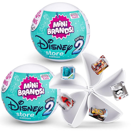 5 Surprise Mini Brands Disney Store Series 2 Myste