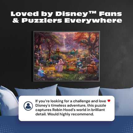 Ceaco - Thomas Kinkade - Disney - Robin Hood - 1000 Piece Jigsaw Puzzle