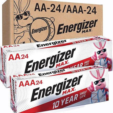 Energizer Max AA Batteries & AAA Batteries Combo P