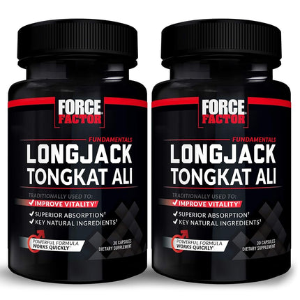 Force Factor Longjack Tongkat Ali for Men, Longjac