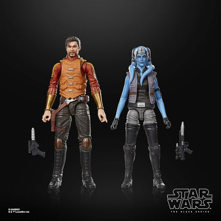 Star Wars The Black Series Mission Vao & Carth Onasi, Knights of the Old Republic Premium Collectible 15 cm Action Figure 2-Pack