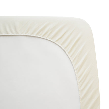 American Baby Company Waterproof Quilted Crib Size Fitted 2 Pack Mattress Cover Made with Organic Cotton Top Layer, Natural