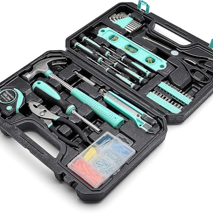 Amazon Basics Tool Kit with Storage Case, 142-Piec