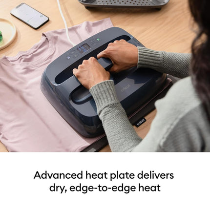 Cricut EasyPress SE - 12"x10" Heat Press - Heat Transfer Machine for T-Shirts, Sweatshirts, Blankets, Pillows & More - Easy to Use - Blue