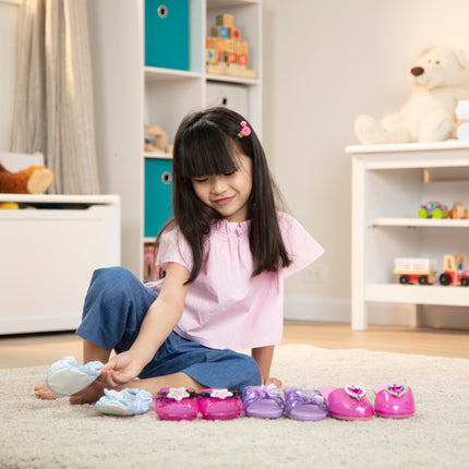 Melissa & Doug Role Collection Ponte a la moda (juego de 4 pares, embalaje sin frustraciones)