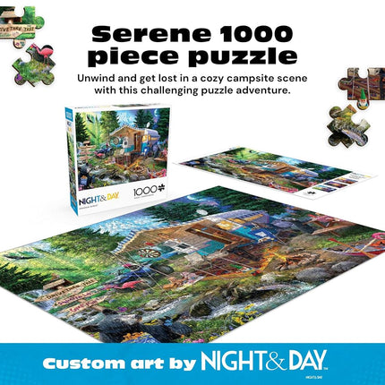 Buffalo Games - Mountain Retreat - 1000 Piece Jigsaw Puzzle