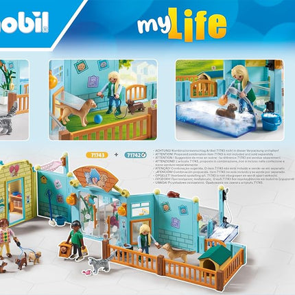 Playmobil 71742 Animal Hotel 191 Pieces Playset for Kids Ages 4+