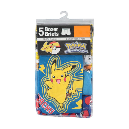Pokemon Boys' Underwear Multipacks, Pokemon 5bxrbr, 4
