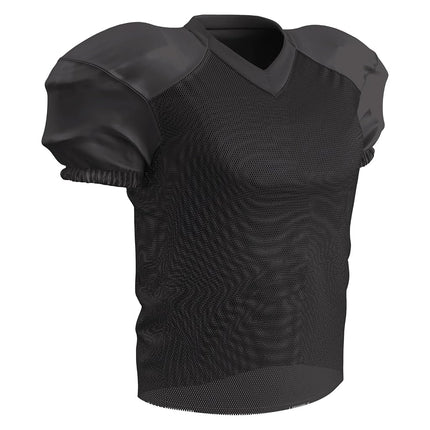 CHAMPRO Boys' Time Out Youth Stretch Football Practice Jersey Black